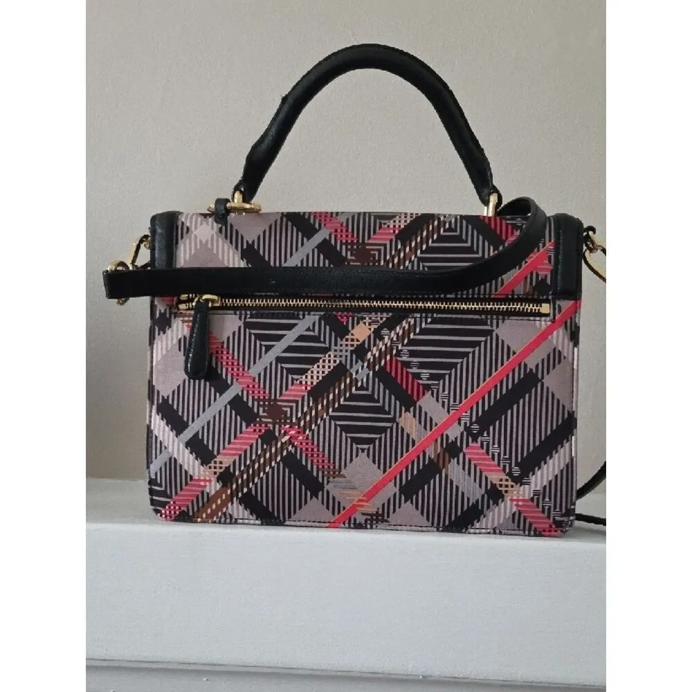 Vera Bradley Plaid Satchel